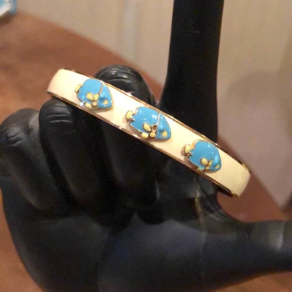 J Crew 3 Tropical Fish Bracelet